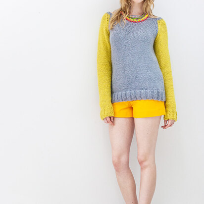 Aimee Sweater in Debbie Bliss Paloma