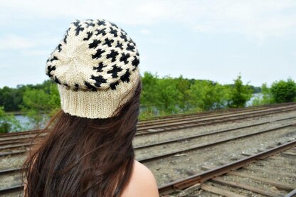 Criss Cross - The Slouchy Beanie Hat