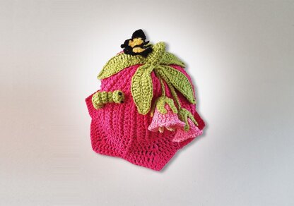 Pink Lily Hat  (Birth to Teen, plus)