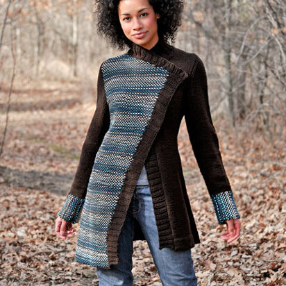 Uptown Downtown Coat in Spud & Chloe Sweater - 9507 (Downloadable PDF)