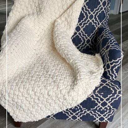 Beginner Super Bulky Crochet Blanket Pattern