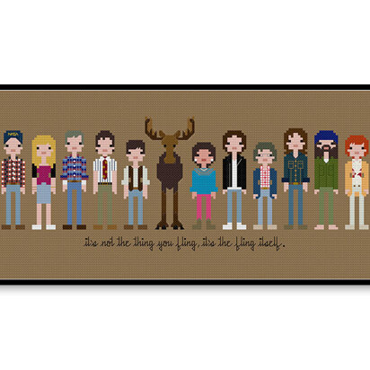 Northern Exposure - PDF Cross Stitch Pattern