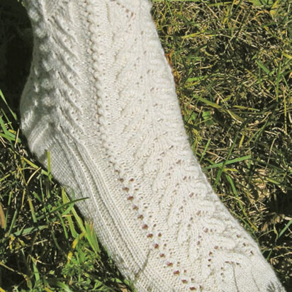 Alpine Lace Socks by Knit One Crochet Too Pediwick - 1772 - Downloadable PDF