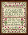 Design Works Stitcher Sampler Cross Stitch Kit - 21.59cm x 27.94cm