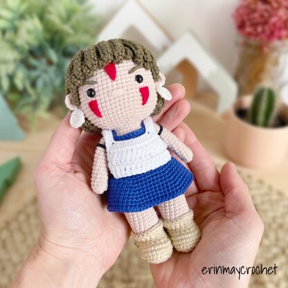 Princess Mononoke Amigurumi Crochet Pattern