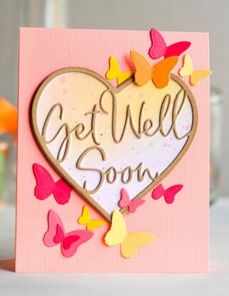 Memory Box Dies - Double Stitch Loving Heart Cut Out
