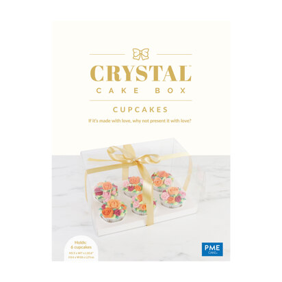 PME Cake Crystal Cupcake Box-6