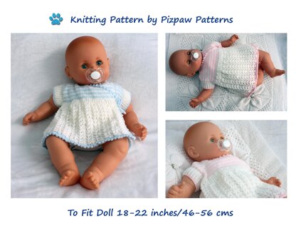 P88 Crossover Style Dress with Picot Edging