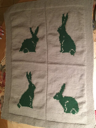 bunny blanket 
