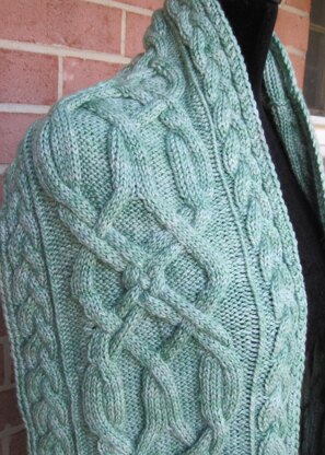 Garnock Cabled Stole