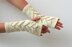 Snowy Branches Fingerless Mitts