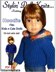 Hoodie Sweater fits Kidz and Cats Dolls. (18 inch slim doll)