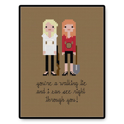 Death Becomes Her - PDF Cross Stitch Pattern