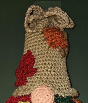 Autumn Gnome  Bag Holder