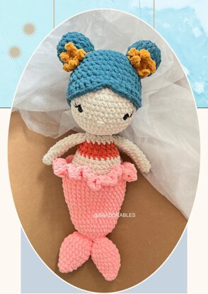 Beatrice Mermaid with removable tail