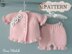 Knitting PATTERN Baby Pants and Baby Sweater