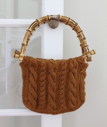 Cable Knit Purse