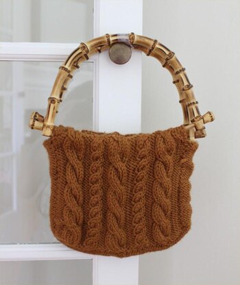 Cable Knit Purse