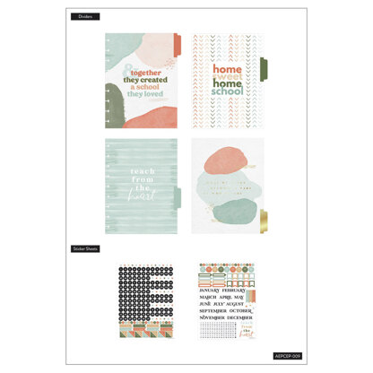 The Happy Planner Homeschool Classic Extension Pack