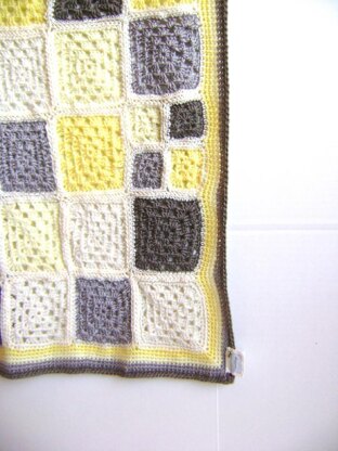 Granny Cherub Baby Blanket