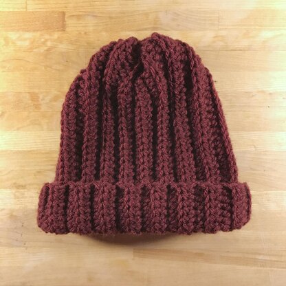 Ribbed Beanie Hat