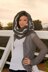 Chevron Hooded Cowl