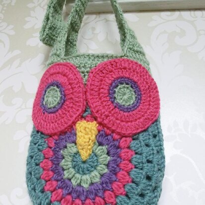 Crochet Owl Bag