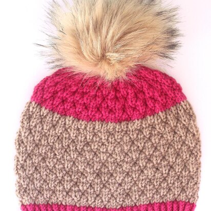 Seacliff Seersucker Hat - knitting pattern