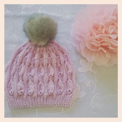 "Blush" slouchy bonnet VF