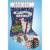 Design Works Airplane Santa Stocking Cross Stitch Kit - 43cm