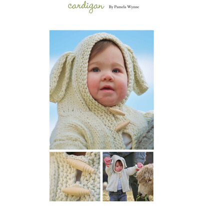 Yearling Cardigan in Juniper Moon Yearling - Downloadable PDF