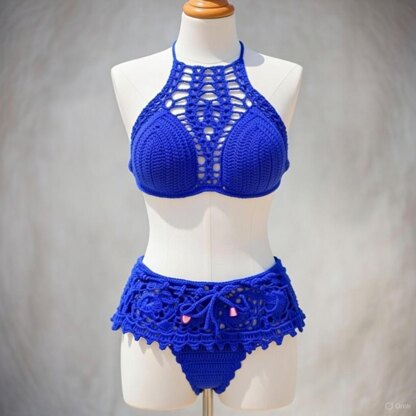 Crochet Bikini Set Pdf + Video Tutorials