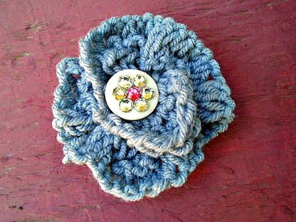 1065 - knit flower