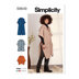 Simplicity Misses' Ponchos S9649 - Sewing Pattern