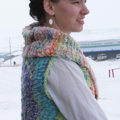 Nebula Medallion Vest - knitting pattern