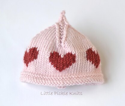 Baby beanie 'Little Hearts'