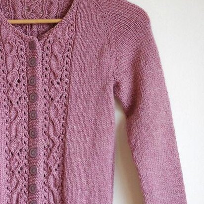 Argent cardigan