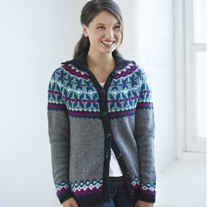 Campion Cardigan in Valley Yarns Northampton - 857 - Downloadable PDF