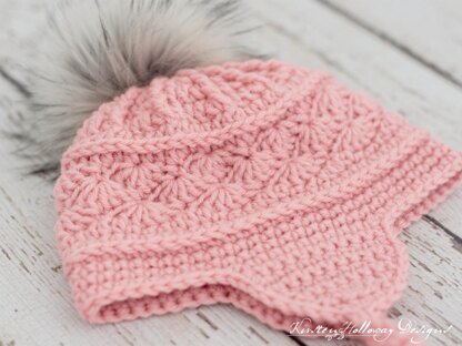 La Vie en Rose Earflap Hat