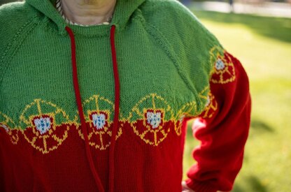 Hoodie Bandeira de Portugal