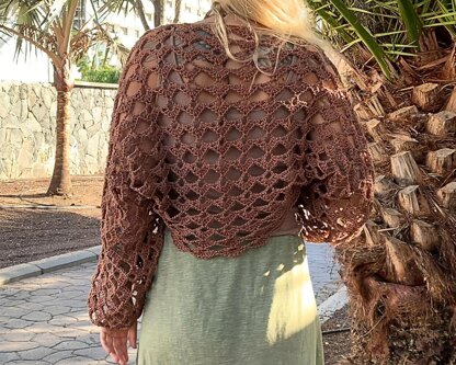 Crochet Seashell Bolero