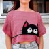 Peek-a-Boo Kitty Top