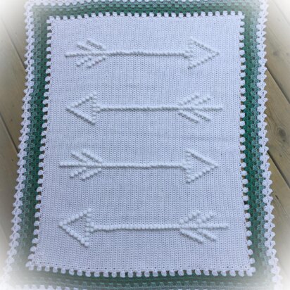 4 Arrows Baby Blanket