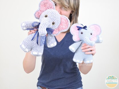 Josefina and Jeffery Chubby Little Elephants