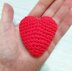 Amigurumi Valentines heart