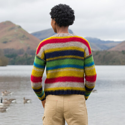 The Fibre Co. All Stripes Sweater (Super Bulky) PDF