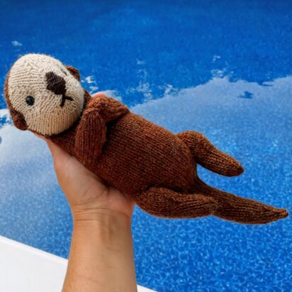 Sea Otter - knitting pattern