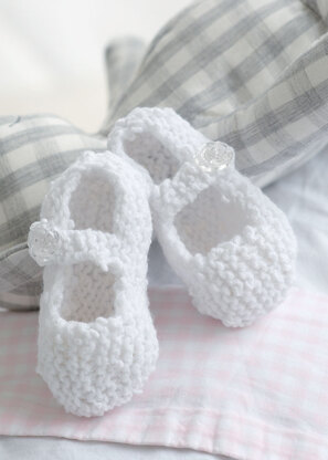 Bootees and Shoes in Sirdar Snuggly Tiny Tots DK - 1826 - Downloadable PDF