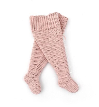 Crochet baby outlet leggings