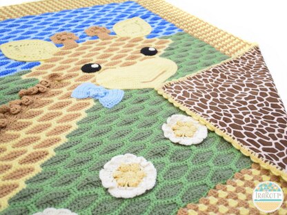 Rusty the Giraffe Blanket